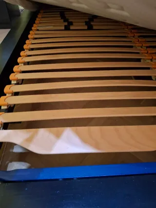 Cama bañera con cabecero y somier