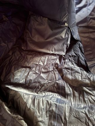 Chubasquero azul talla 4-6 años