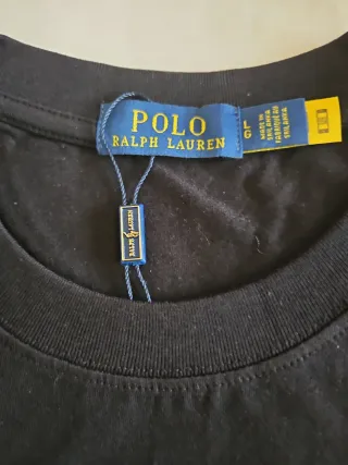 Camiseta Polo Ralph Lauren Negra Talla L