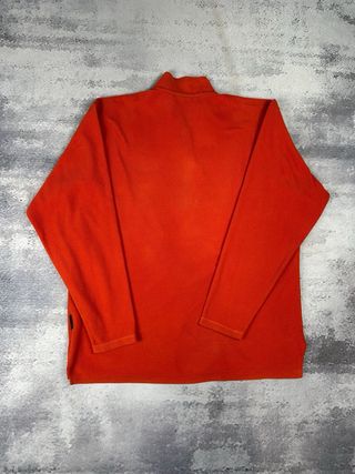 Forro Polar Jack Wolfskin Naranja Media Cremallera