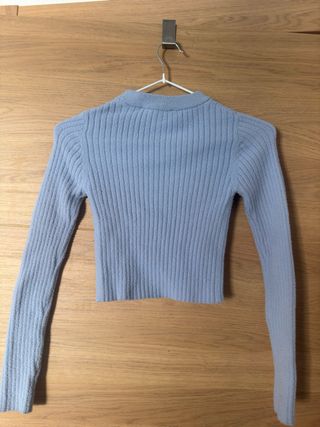 Jersey Bershka Talla XS azul