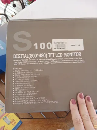 Monitor Multimedia para Coche BMW Serie 3 E90