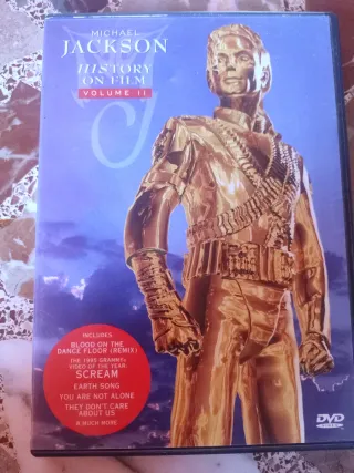 DVD Michael Jackson Video Greatest Hits