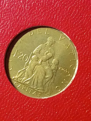 Monete Vaticano 1965 senza argento