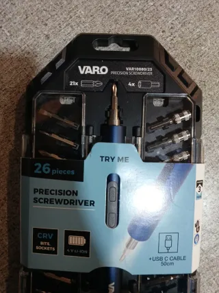 Destornillador de precision VARO Precision Screwd