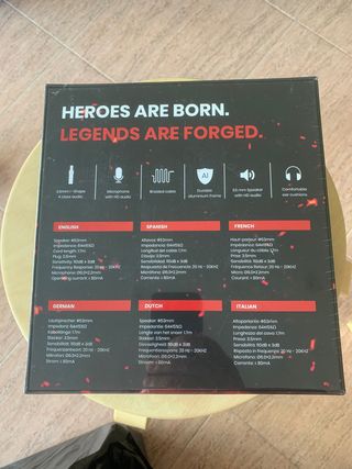 Auriculares Gaming FLAMEFALL YMIR 3.5mm