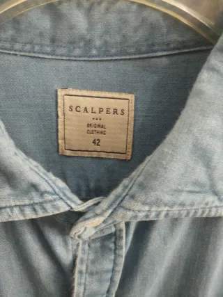 Camisa vaquera Scalpers azul Talla M