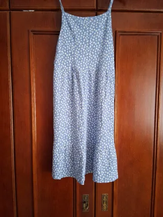 Vestido niña tirantes estampado floral