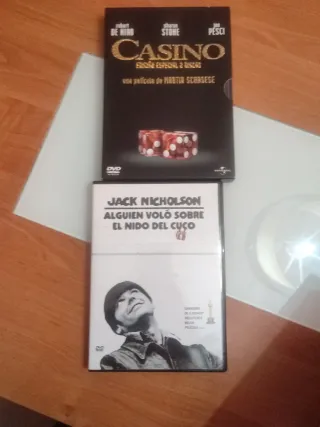 DVD Casino y Alguien voló sobre el nido del cuco