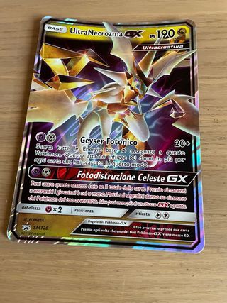 Ultra Necrozma GX 190 PS Ultracreatura SM126