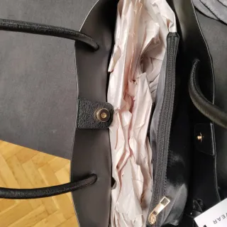 Bolso shopper negro Easy Wear