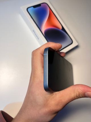 iPhone 14 128gb Celeste 100% batteria, perfetto