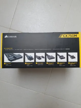 Corsair CX750M Fuente de Alimentación 750W