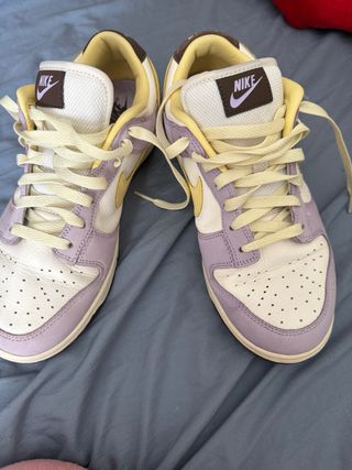 Zapatillas Nike Mujer Talla 40 Morado Blanco
