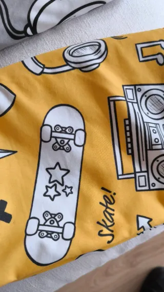 Funda nórdica y relleno cojín. Cama 135cm. Sokios