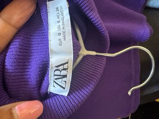 Jersey Zara cuello alto talla S