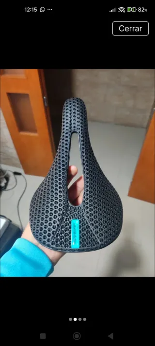 Tija y  sillín carbono