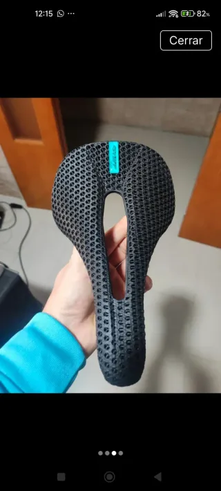 Tija y  sillín carbono