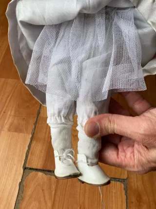 Set 2 Bambole Bambola Porcellana