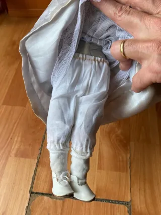 Set 2 Bambole Bambola Porcellana