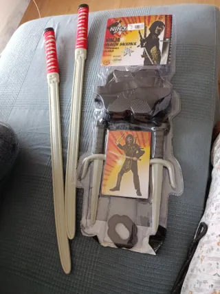 Pack Ninja Armas y Mochila