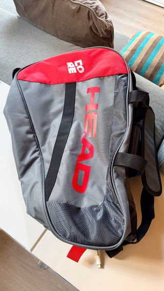 Paletero HEAD Core Gris y Rojo Nuevo