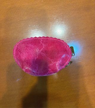 Monedero cartera rosa fucsia