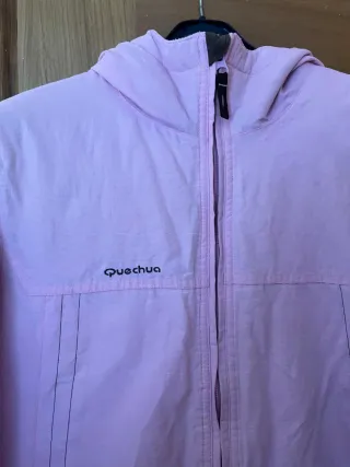 Chaqueta Quechua niña rosa