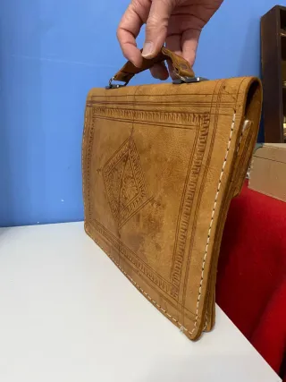 Borsa in pelle artigianale di Firenze