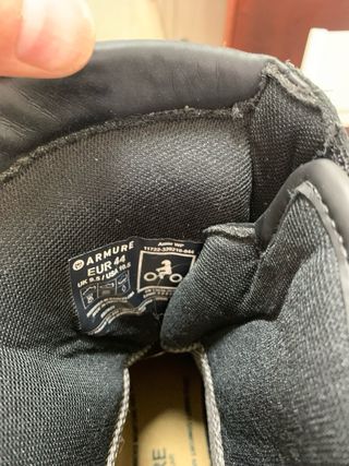 Botas de Moto Armure Negras