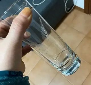 Set 6 Bicchieri Oro Spighe Vetro