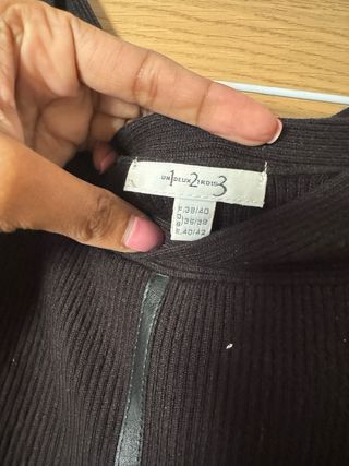 Blusa negra Talla 40/42