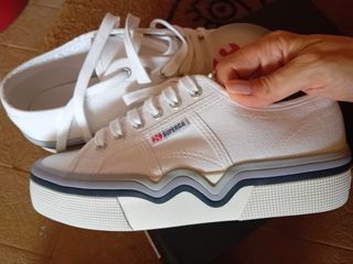 Superga Scarpe Donna Bianche Taglia 38