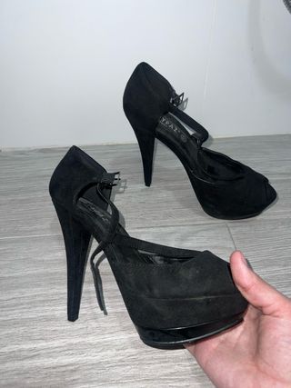 Tacones negros Marypaz talla 37
