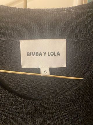 Jersey Bimba y Lola Negro Talla S Unicornios