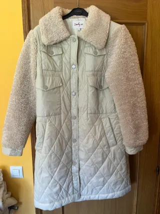 Chaqueta Derhy Beige Mujer Talla L