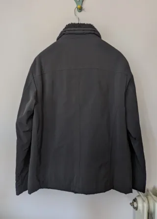 Parka acolchada negra Ramón Sanjurjo XXL