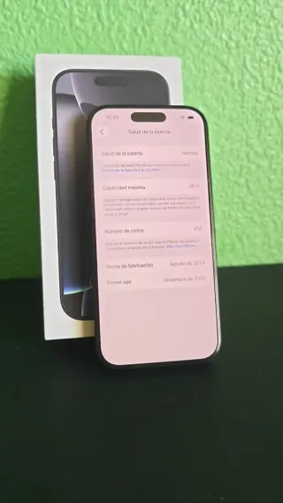 iPhone 16 Pro 128GB Nero. Perfetto+Fattura