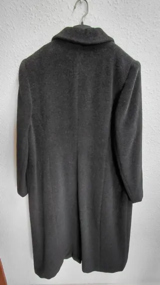 ABRIGO LARGO LANA & MOHAIR - Talla 44 - CALIDAD
