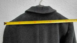 ABRIGO LARGO LANA & MOHAIR - Talla 44 - CALIDAD