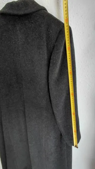 ABRIGO LARGO LANA & MOHAIR - Talla 44 - CALIDAD