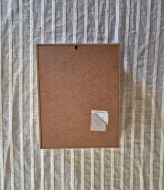 Quadro Mealheiro de Madeira - Fundo de Viagem