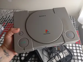 PlayStation 1 (PS1) Sony Negra