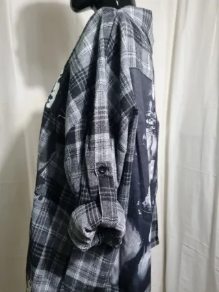 Camicia cotone flanella  Patch