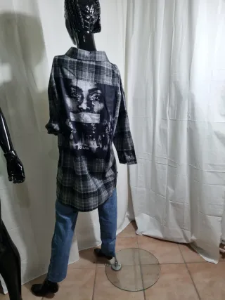 Camicia cotone flanella  Patch