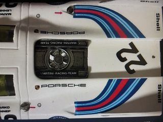 Calcas Agua Scalextric Porsche 917 Martini 22