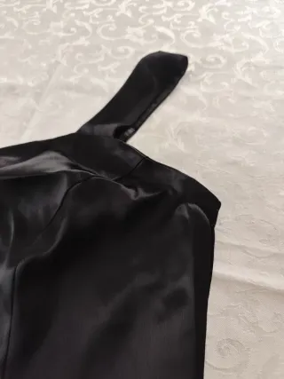 Abito da sera cerimonia vestito nero donna