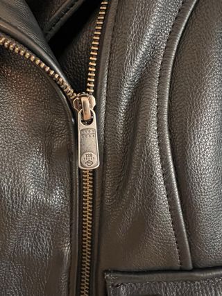 Chaqueta Cuero Harley Davidson Negra