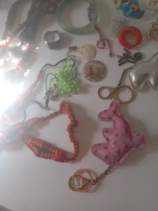 Lote de Joyas Variadas,piezas sueltas y usadas