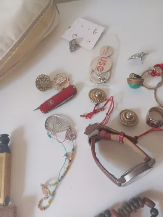 Lote de Joyas Variadas,piezas sueltas y usadas